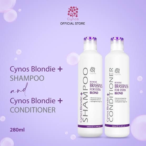 Purple Shampoo & Conditioner For Extra Blondie Weave