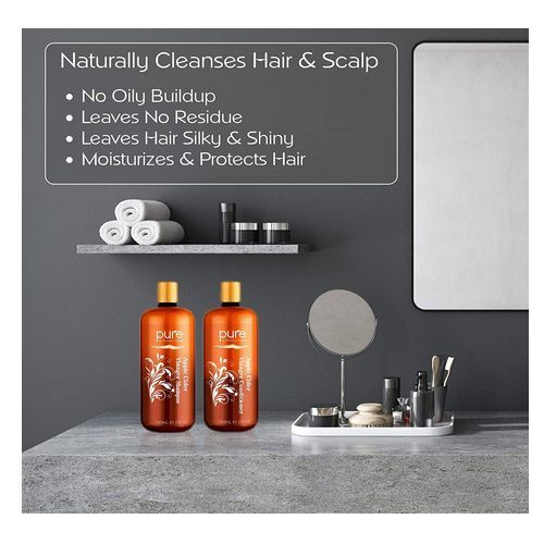 Apple Cider Vinegar Shampoo And Conditioner Set Sulfate Free