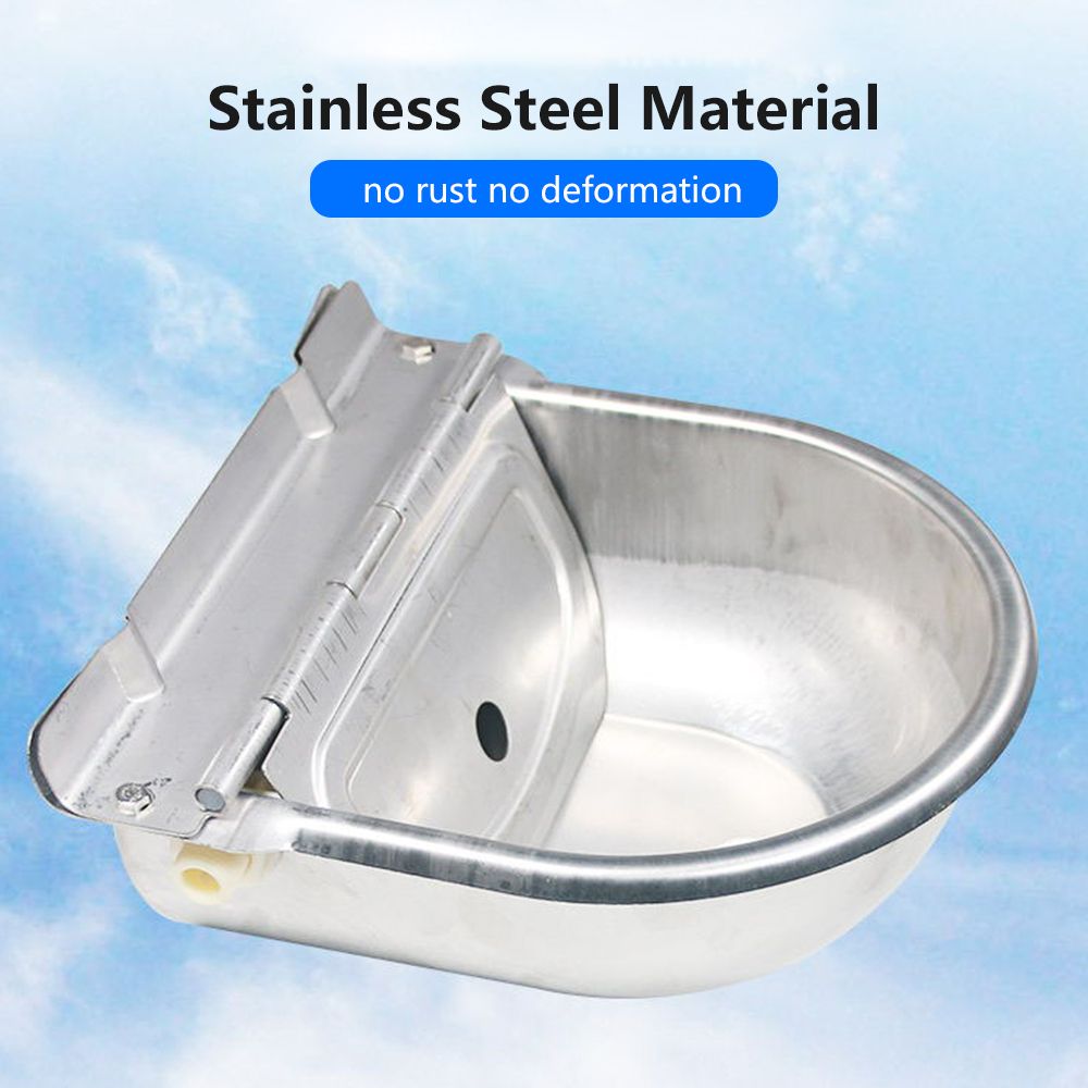 Stainless Steel Automatic Waterer Pet Livestock Tool Animals