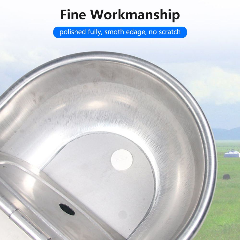 Stainless Steel Automatic Waterer Pet Livestock Tool Animals