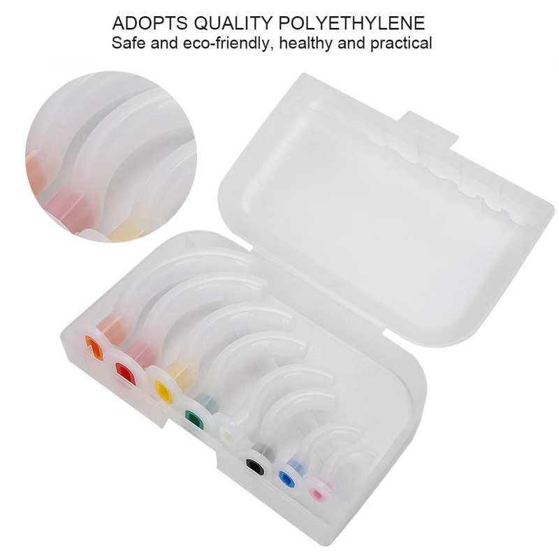 8Pcs/set Disposable First Aid Oral Airway Mixed Guedel Oropharyngeal Air Way Emergency Tube Gas Guide Tube Rescue Critically