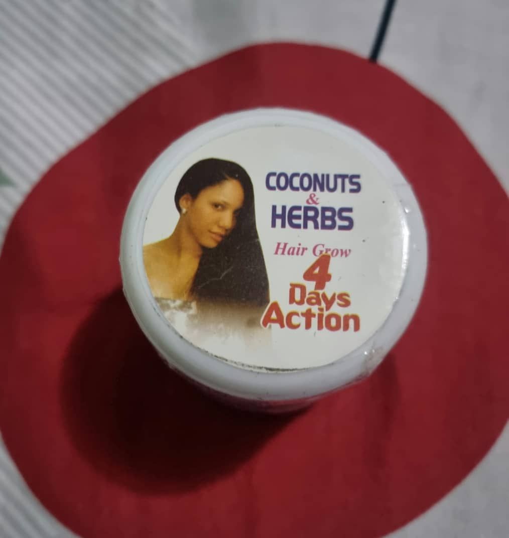Coconut Oil And Herbs Cream 175g (With  Aloe Vera)