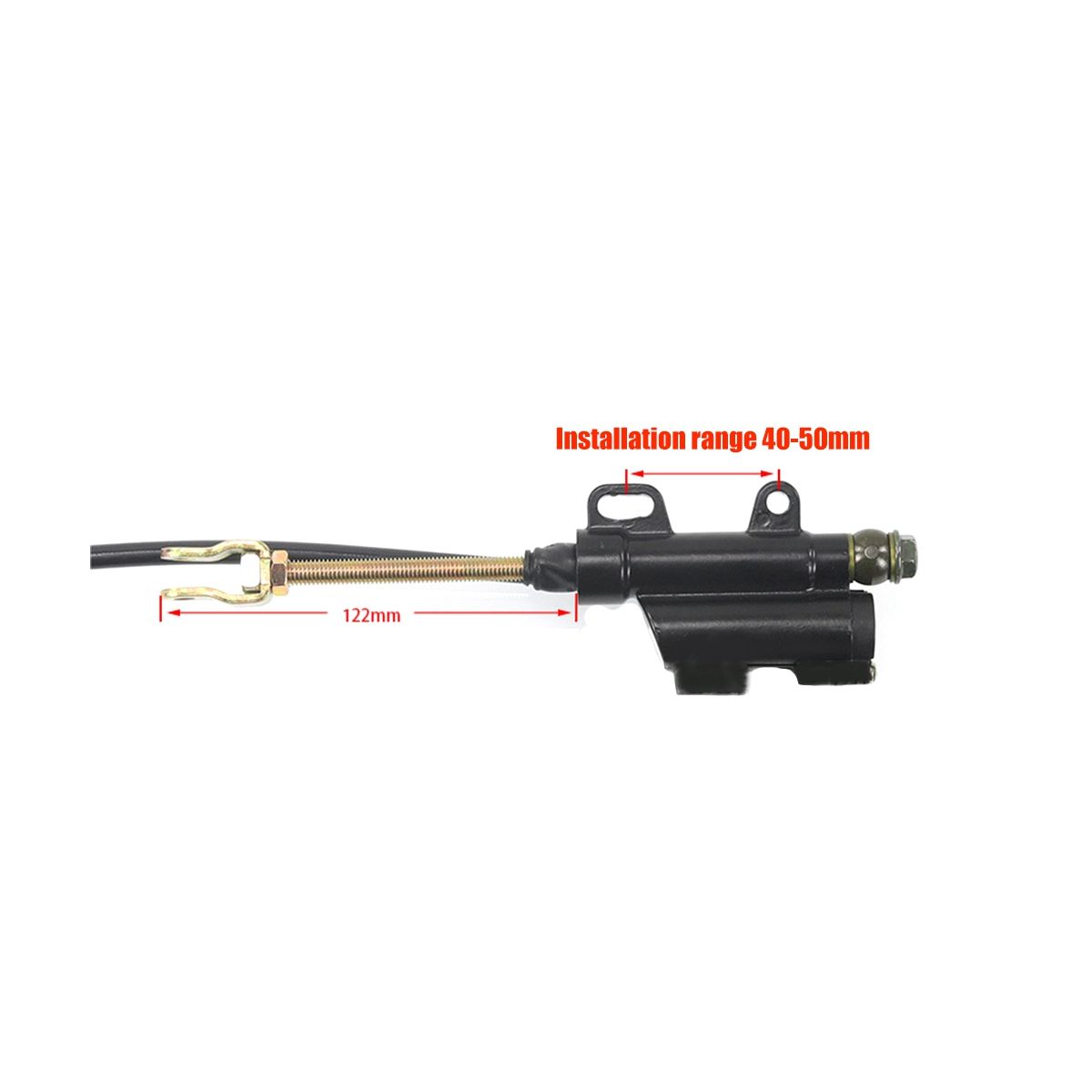 Motocycle Rear Brake Master Cylinder 70-125Cc Dirt Bike Little Kosi Apolo Little Eagle CRF50