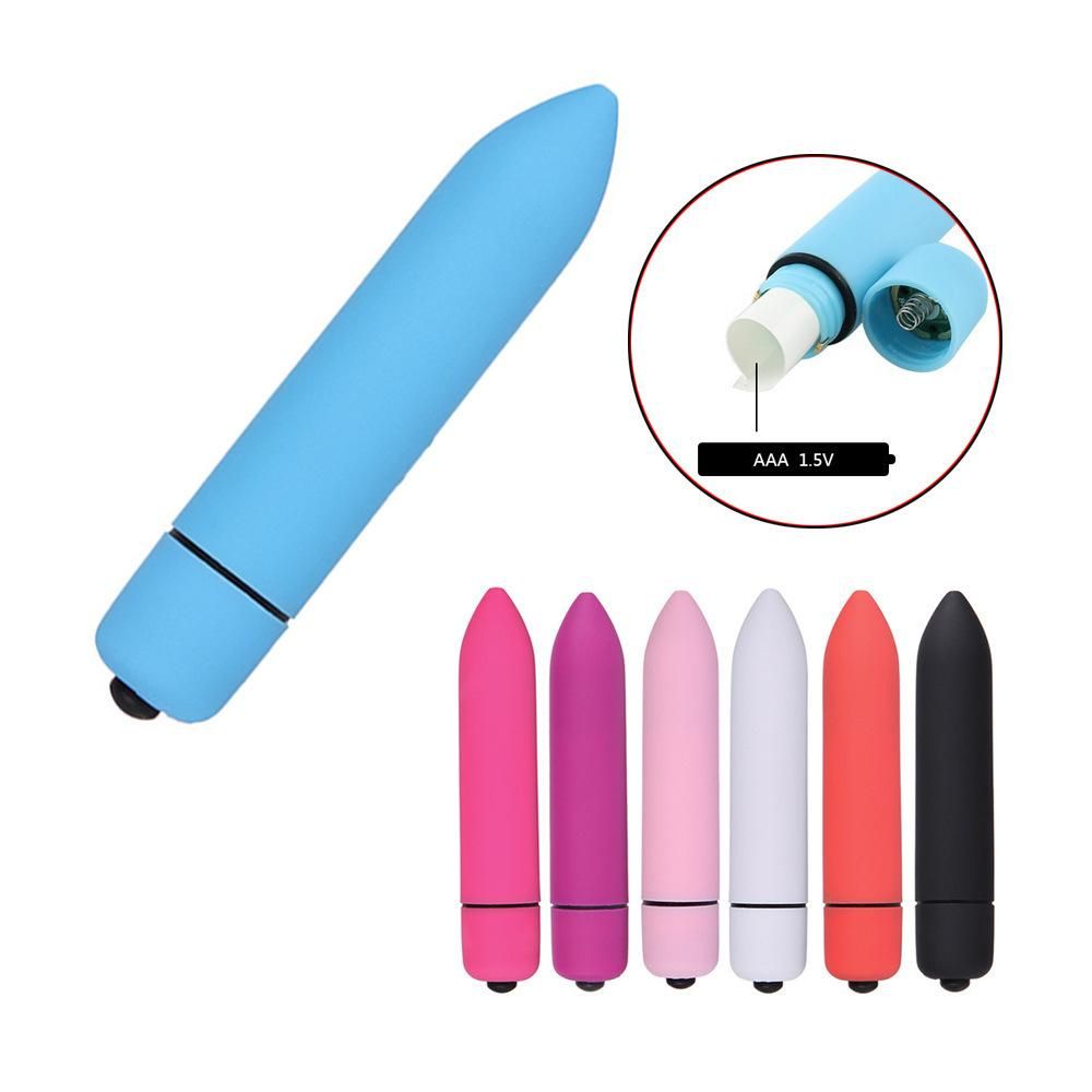 Multi-color ten-frequency single-frequency long bullet jumping egg vibrator pointed bullet source fun factory wholesale