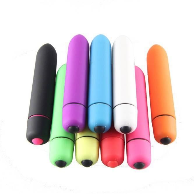 Multi-color ten-frequency single-frequency long bullet jumping egg vibrator pointed bullet source fun factory wholesale