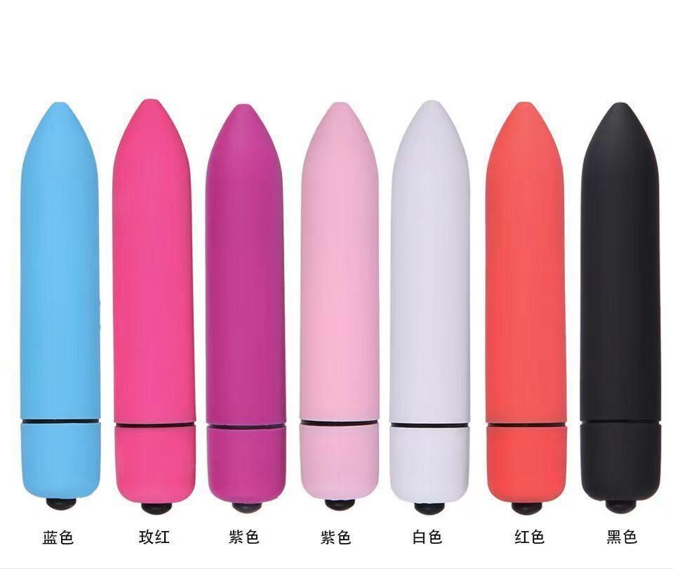 Multi-color ten-frequency single-frequency long bullet jumping egg vibrator pointed bullet source fun factory wholesale