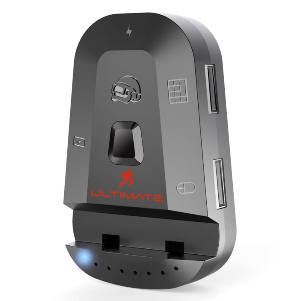 M2 Mobile Game Keyboard Mouse Converter Adapter USB Wired+BT5.0 Dual-mode Connection Portable Design Support Android iOS System