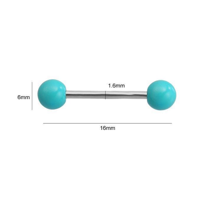 Fashionable Earring Tongue Ring Stainless Steel Body Tongue