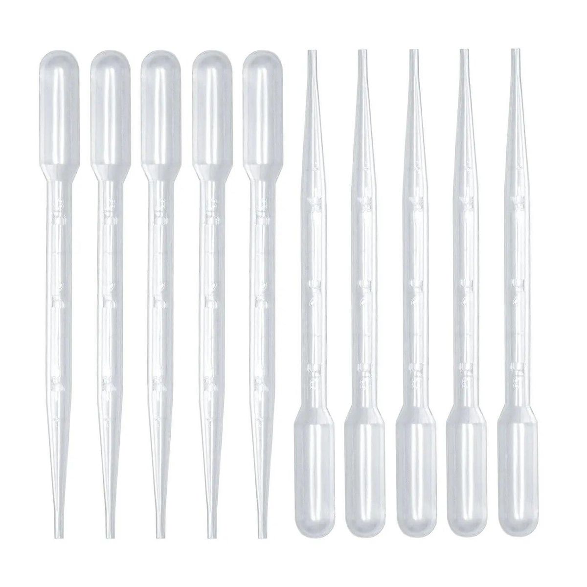 200pcs Plastic Transfer Pipettes 3ml Disposable Dropper for Essential Oils