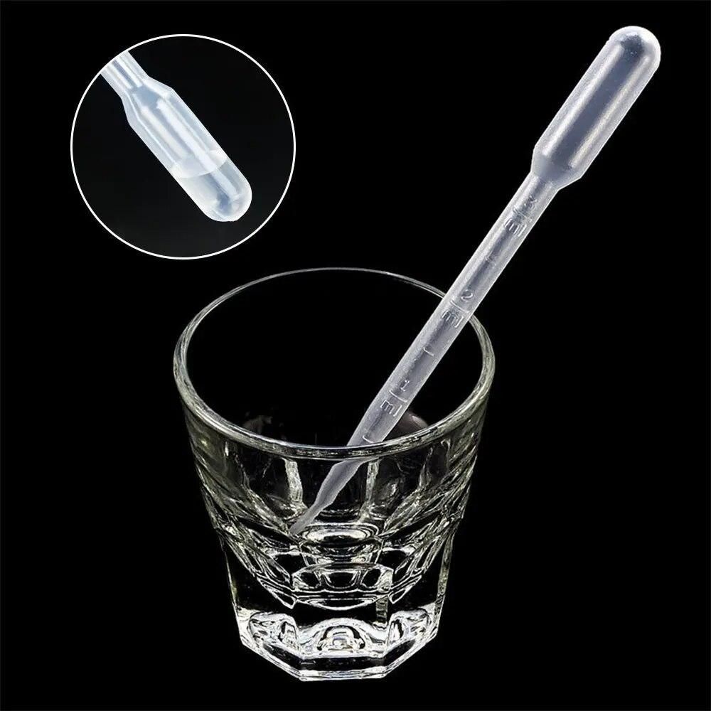 200pcs Plastic Transfer Pipettes 3ml Disposable Dropper for Essential Oils