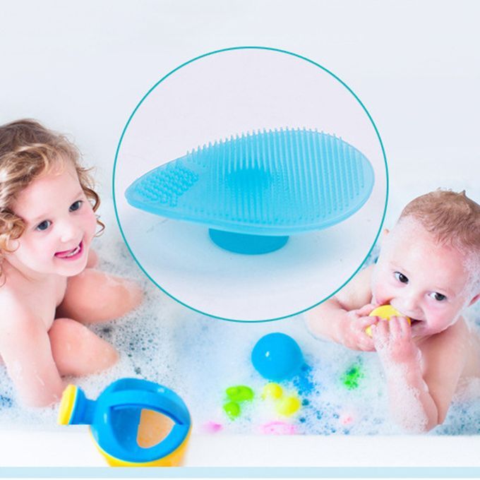 Baby Bath Cleaning Brush Exfoliation Massage Cleansing-