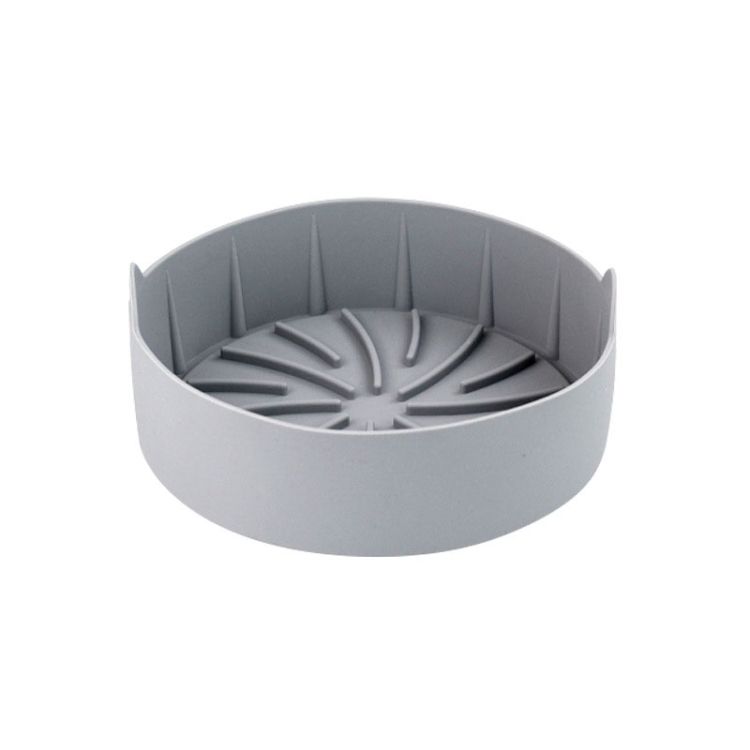Baking Mat Air Fryer Silicone Grill Pan, Size: Round 16 Cm