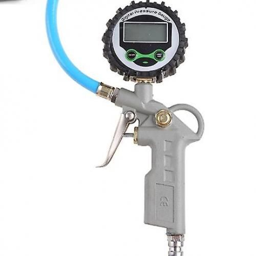 Digital Tire Pressure Guage Car Bicycle Bike Inflator Tyre