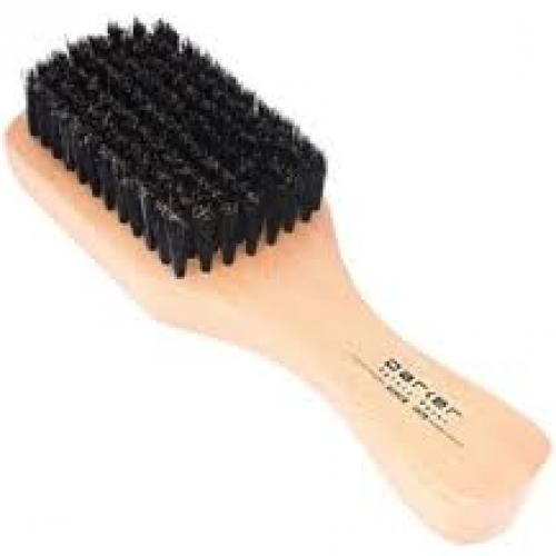 Horse Hair Men Beard Brush Wooden Handle Wave Comb