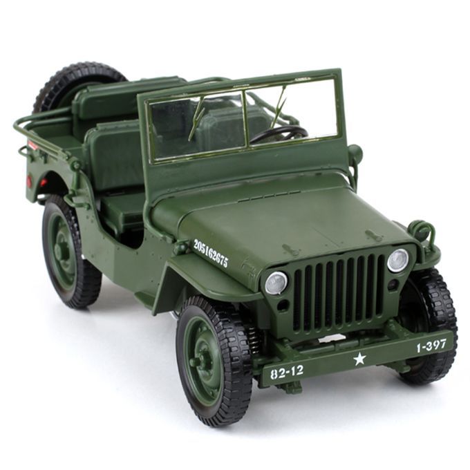 685006 1/18 Jeep Toy Car Tactics Car Model Decoration And