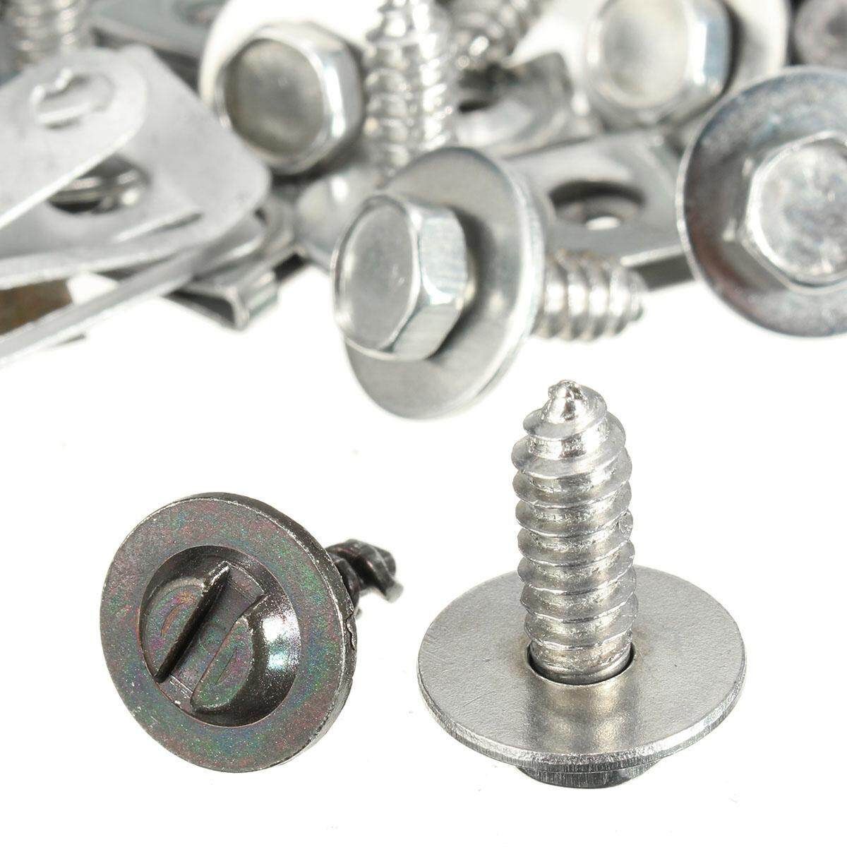 44x Parts Engine Under Cover Splash Guard Undertray Screw Clips