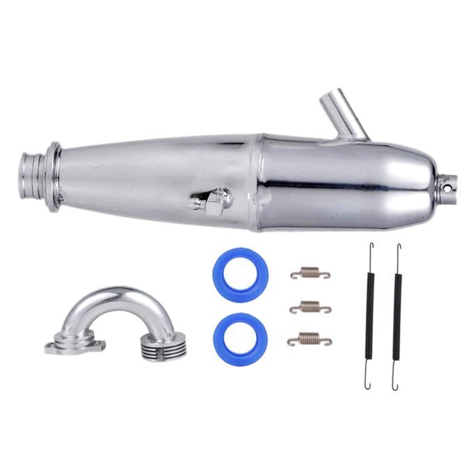 RC Car Exhaust Pipe Exhaust Muffler For HPI 1:8 Model Buggy Upgrade