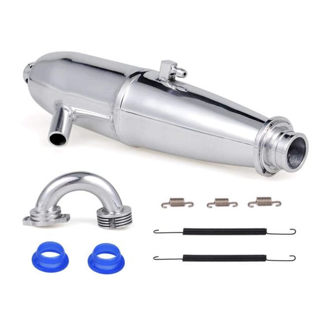 RC Car Exhaust Pipe Exhaust Muffler For HPI 1:8 Model Buggy Upgrade