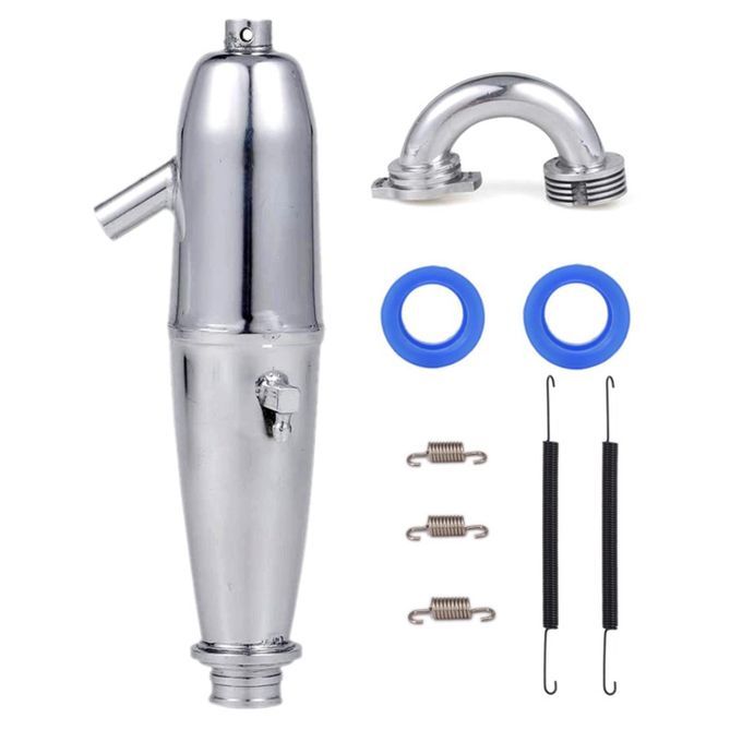 RC Car Exhaust Pipe Exhaust Muffler For HPI 1:8 Model Buggy Upgrade