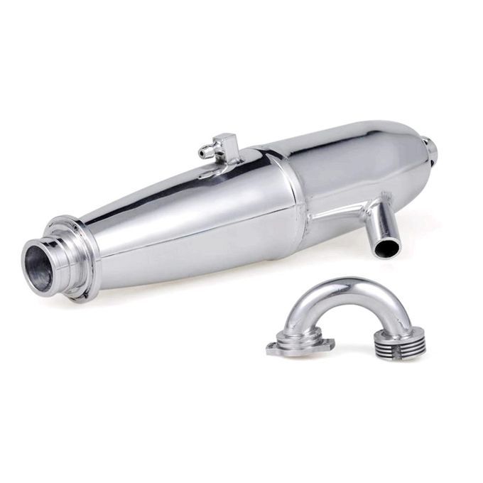 RC Car Exhaust Pipe Exhaust Muffler For HPI 1:8 Model Buggy Upgrade