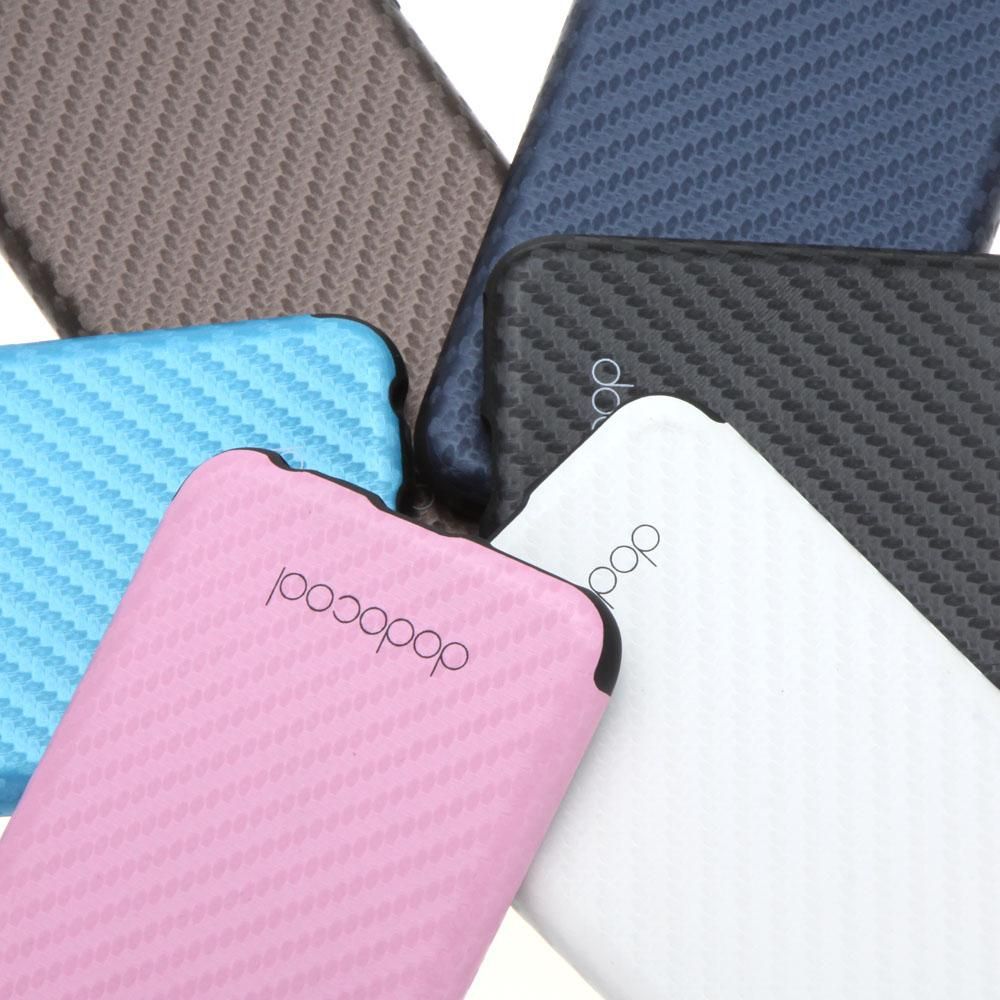 dodocool Soft Textured PU Leather TPU Case Back Cover Skin Protective Shell for 4.7" Apple iPhone 6 Dark Blue