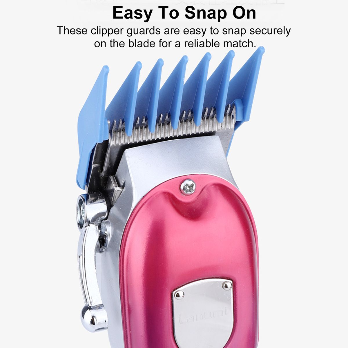 8PCS Hair Clipper Guide Combs Hair Clipper Guards Cutting