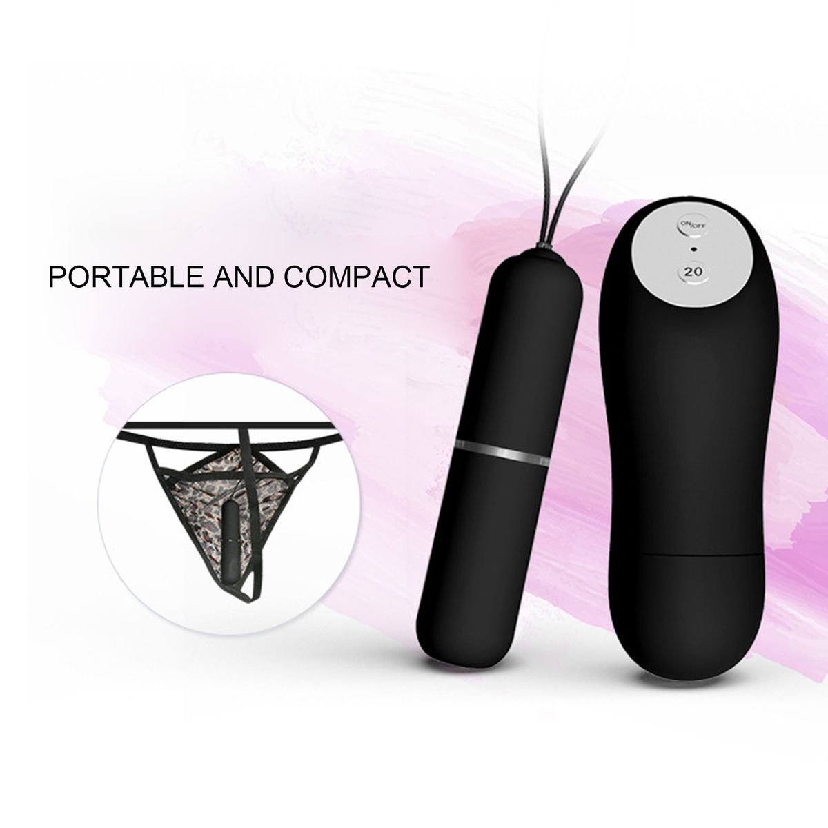 20 Speeds Vibrating Egg Wearable Panty Vibrator Vagina