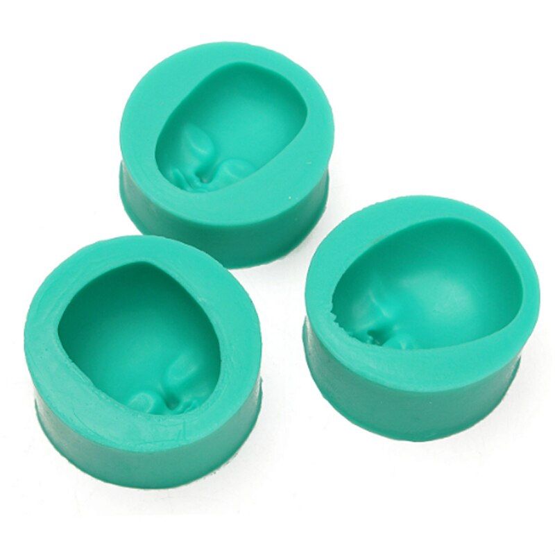 13Pcs Lot Dolls Face Silicone Fondant Mould Cookies Dessert