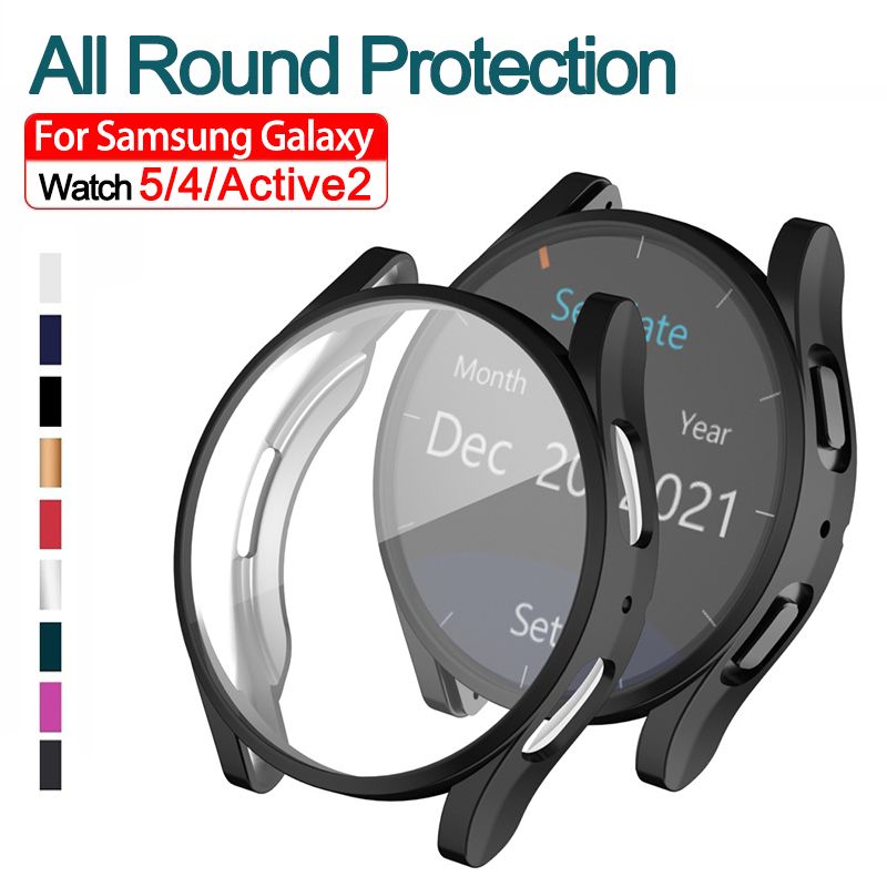 Full Protector Case For Samsung Galaxy Watch 4 5 40mm 44mm