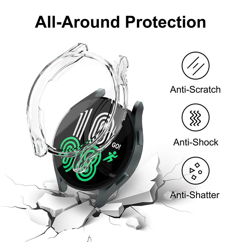 Full Protector Case For Samsung Galaxy Watch 4 5 40mm 44mm