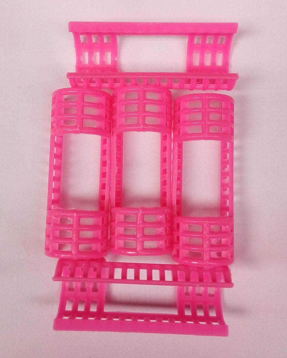 14PCS/SET PROFESSIONAL HAIR STYLING ROLLER, 7cmx2.5cm, LARGE SIZE, PINK COLOUR