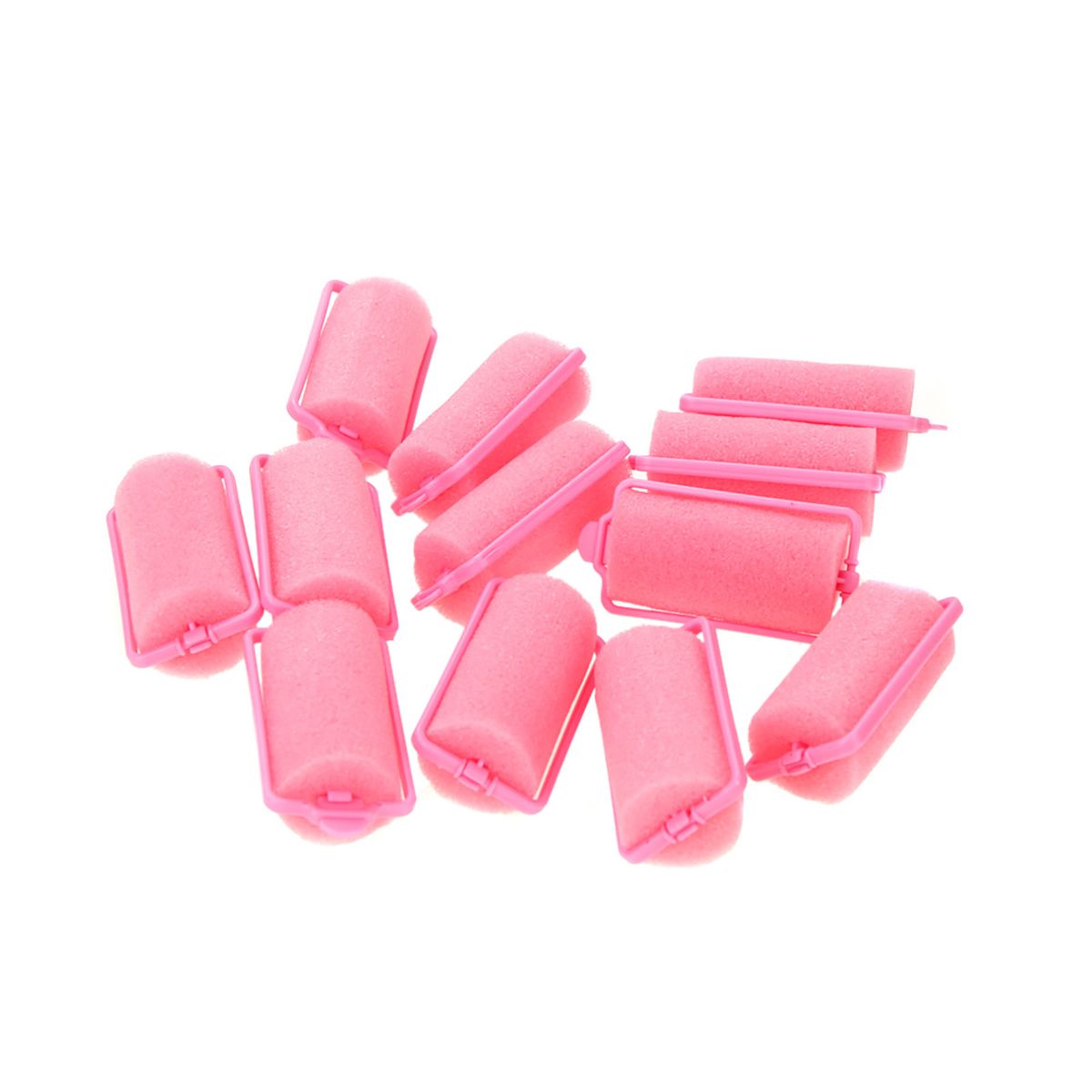 12pcs Magic Sponge Foam Cushion Hair Styling Rollers Curlers
