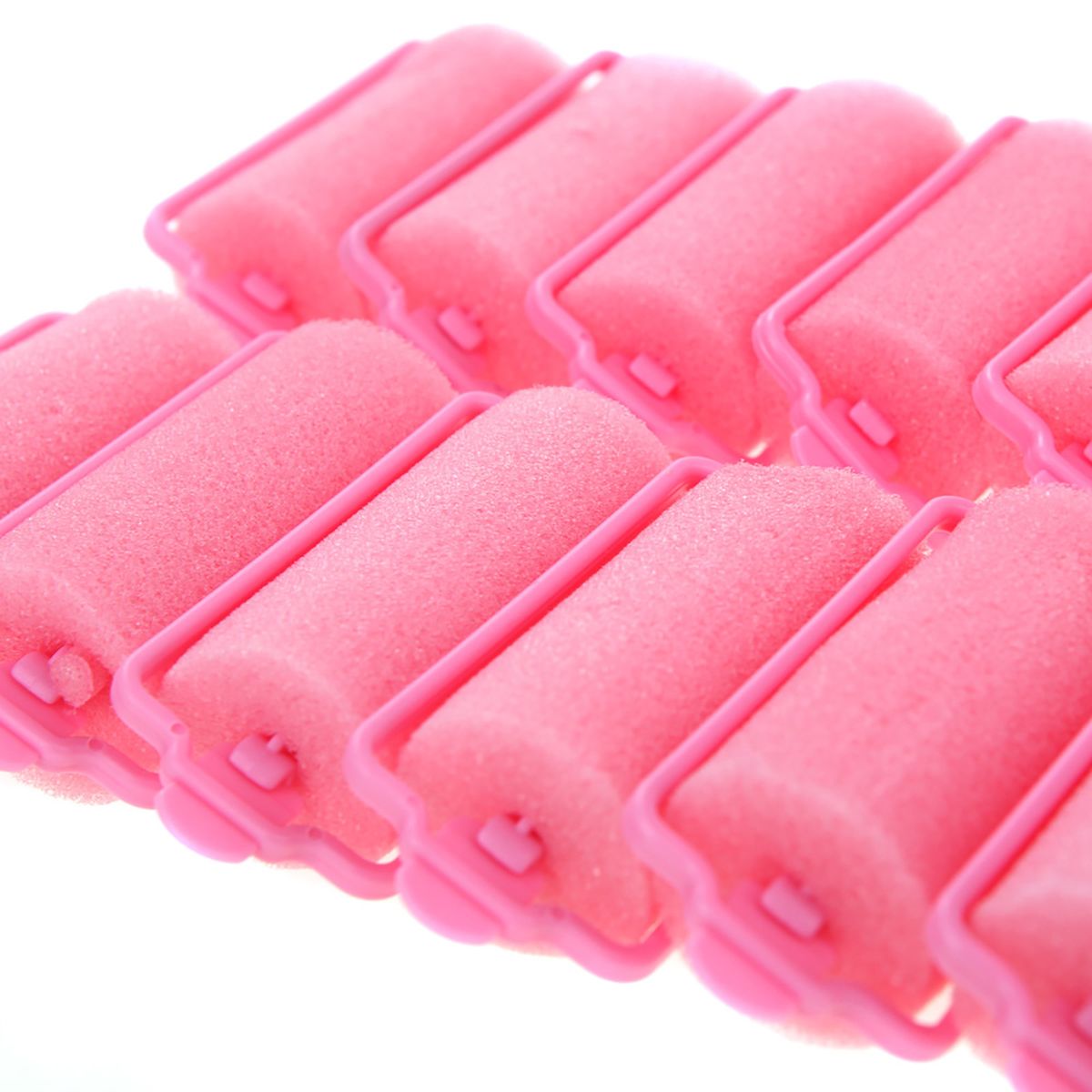 12pcs Magic Sponge Foam Cushion Hair Styling Rollers Curlers