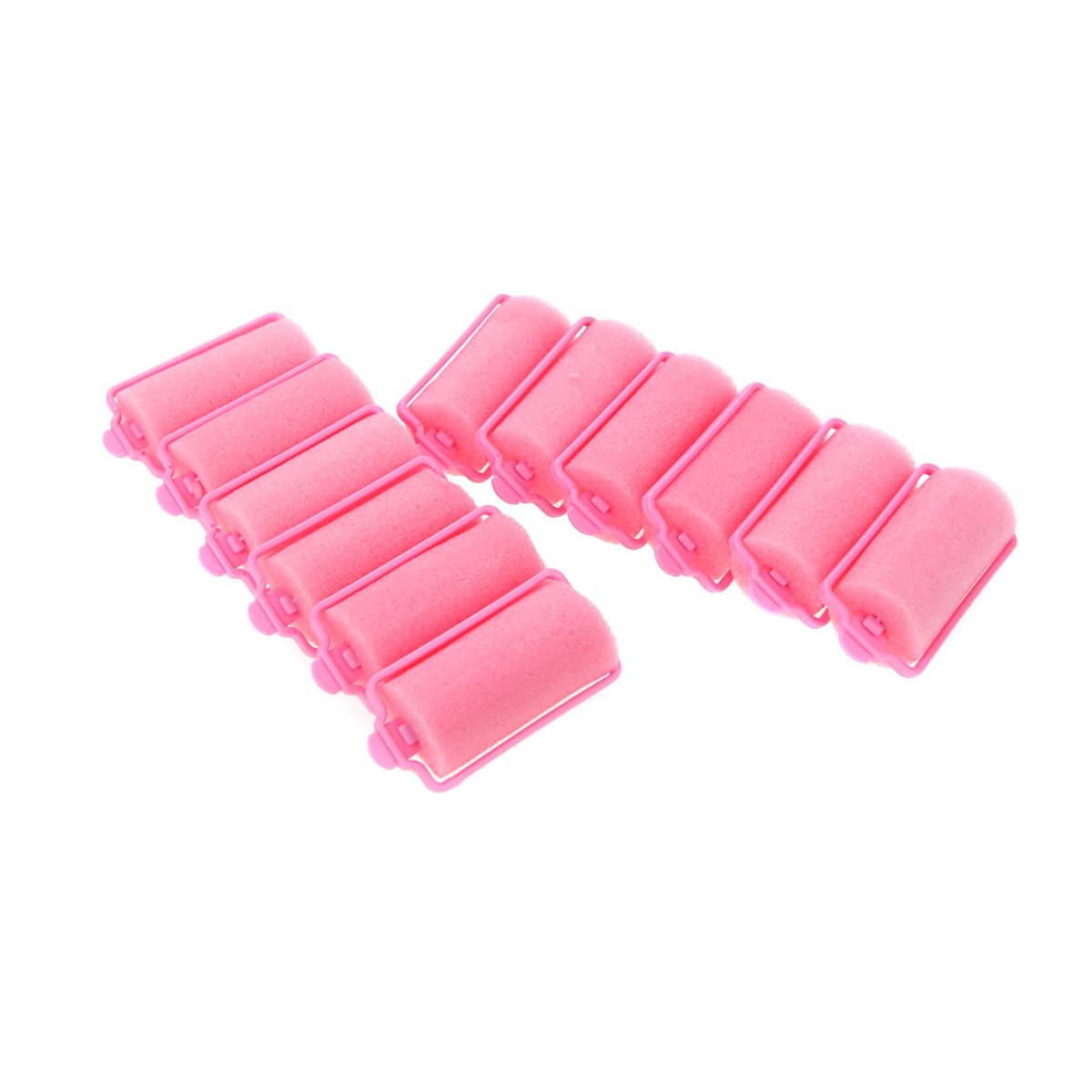 12pcs Magic Sponge Foam Cushion Hair Styling Rollers Curlers
