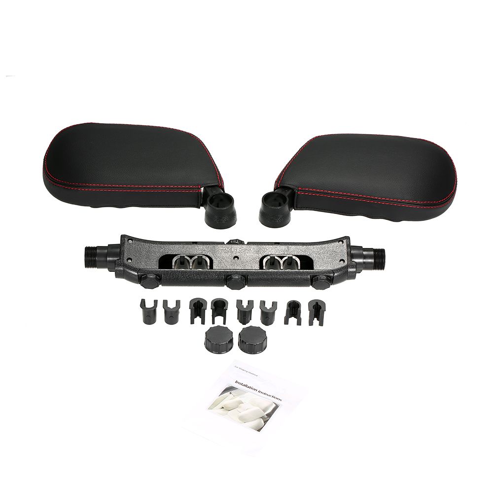 Car Neck Pillow Seat Headrest Head Prop Support Both Sides