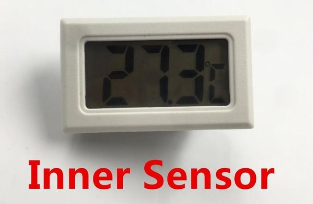Mini LCD Digital Thermometer Hygrometer Fridge Freezer