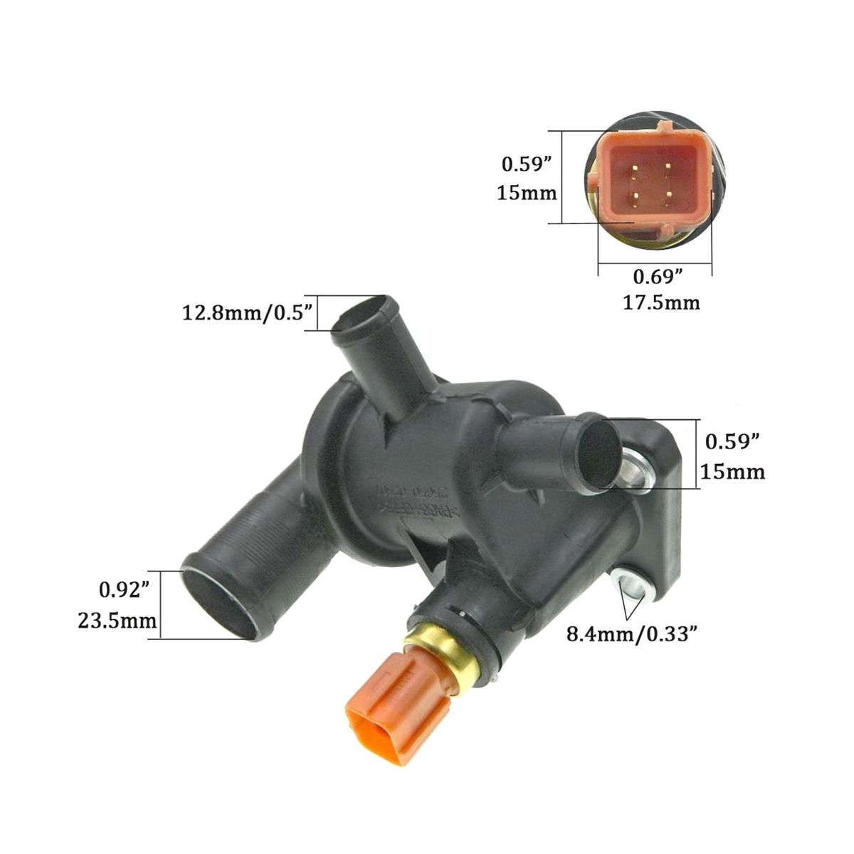 25650-02560 Thermostat Housing Fits for Picanto SA 04-10 New Morning 256500256025650-025012565002501
