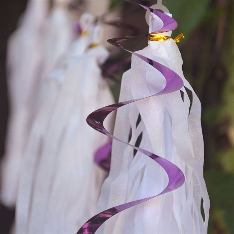 5 PCS 70cm PVC Spiral  Christmas Ornaments