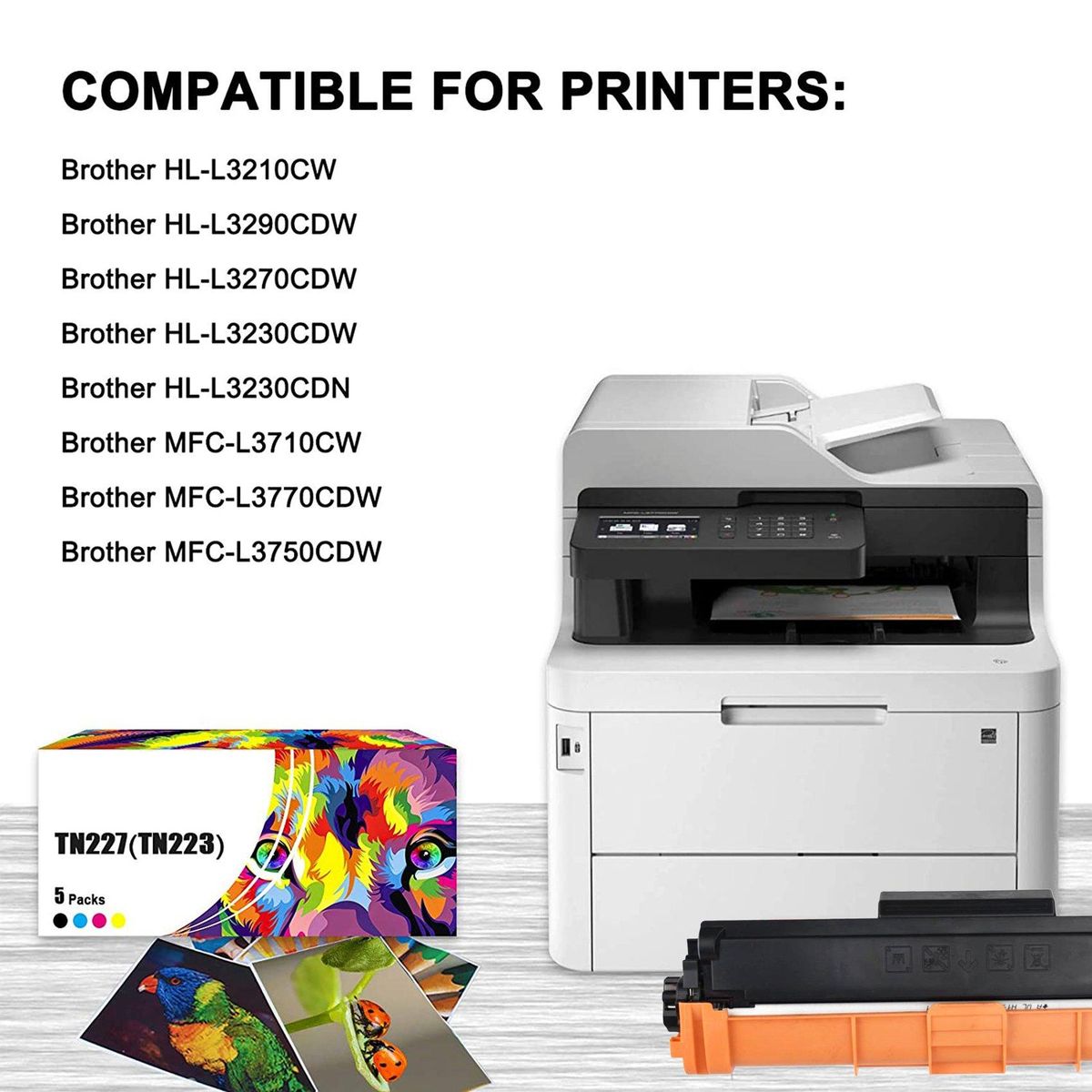 Toner Cartridge Replacement for Brother