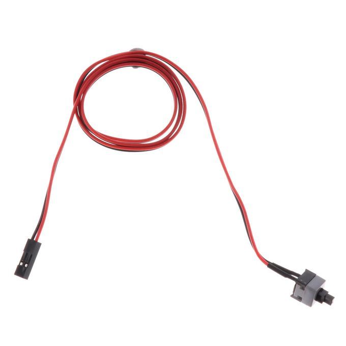 5pcs PC  Computer On/Off/Reset Switch Power Cord Restarting Switch