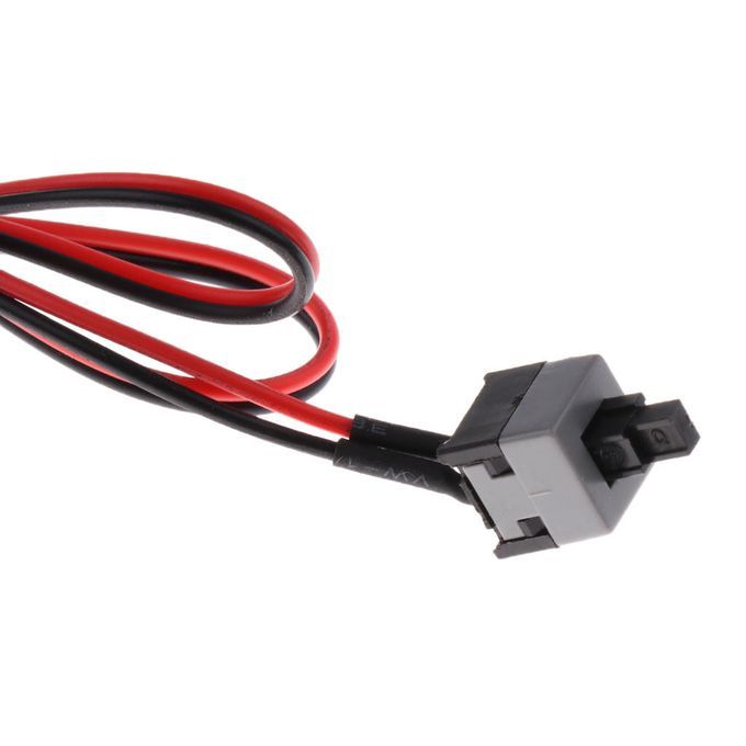 5pcs PC  Computer On/Off/Reset Switch Power Cord Restarting Switch