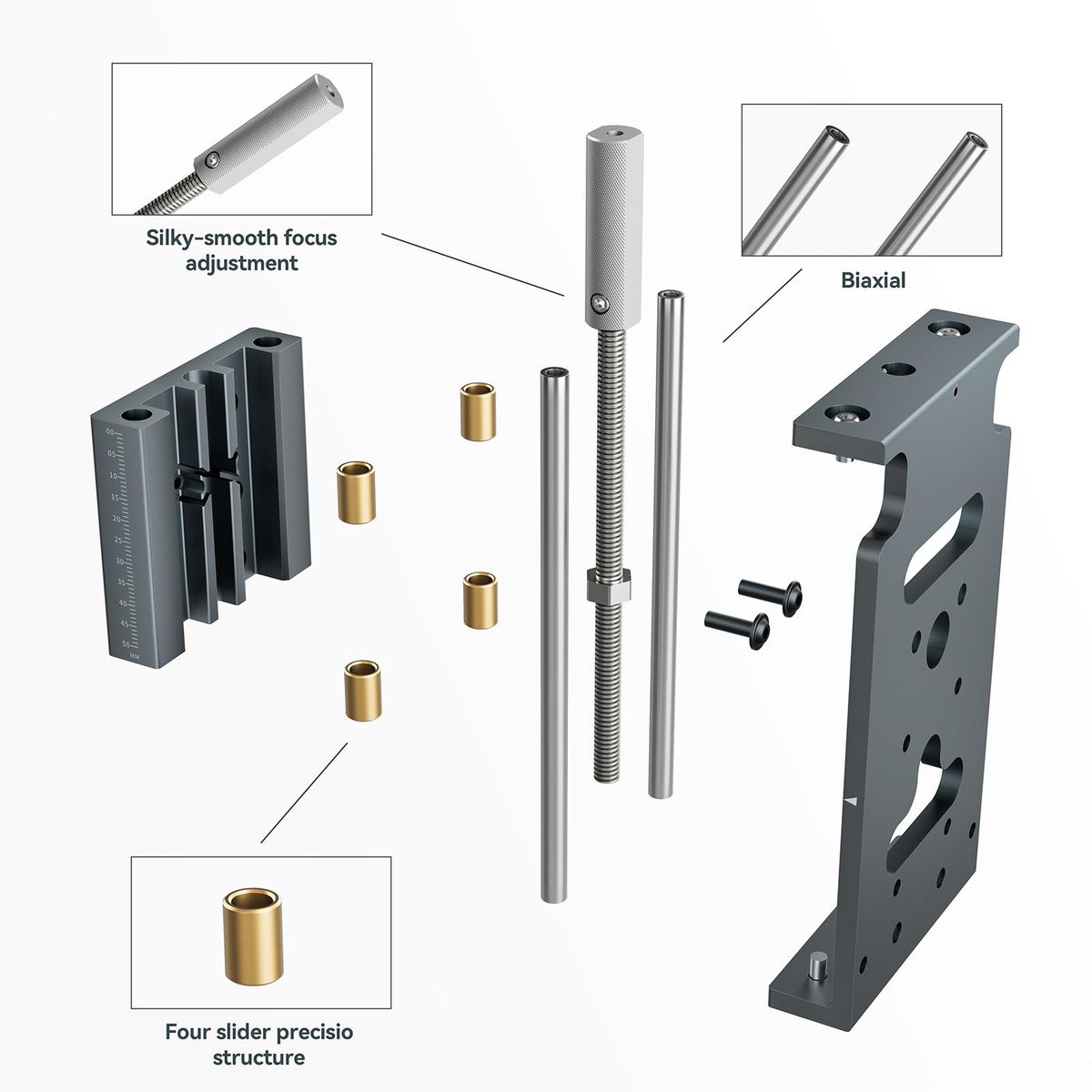 Atomstack maker L1 Z Axis Screw Slider for Laser Head Lifting Device Compatible with All Atomstack Laser Engraver X30/X20/X7/S30 /A5/S10 Laser Add-on Parts Accessory