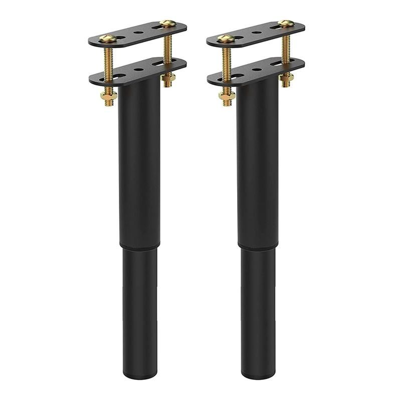 2PCS (7-13.5Inch) Adjustable Metal Bed Frame Suppo