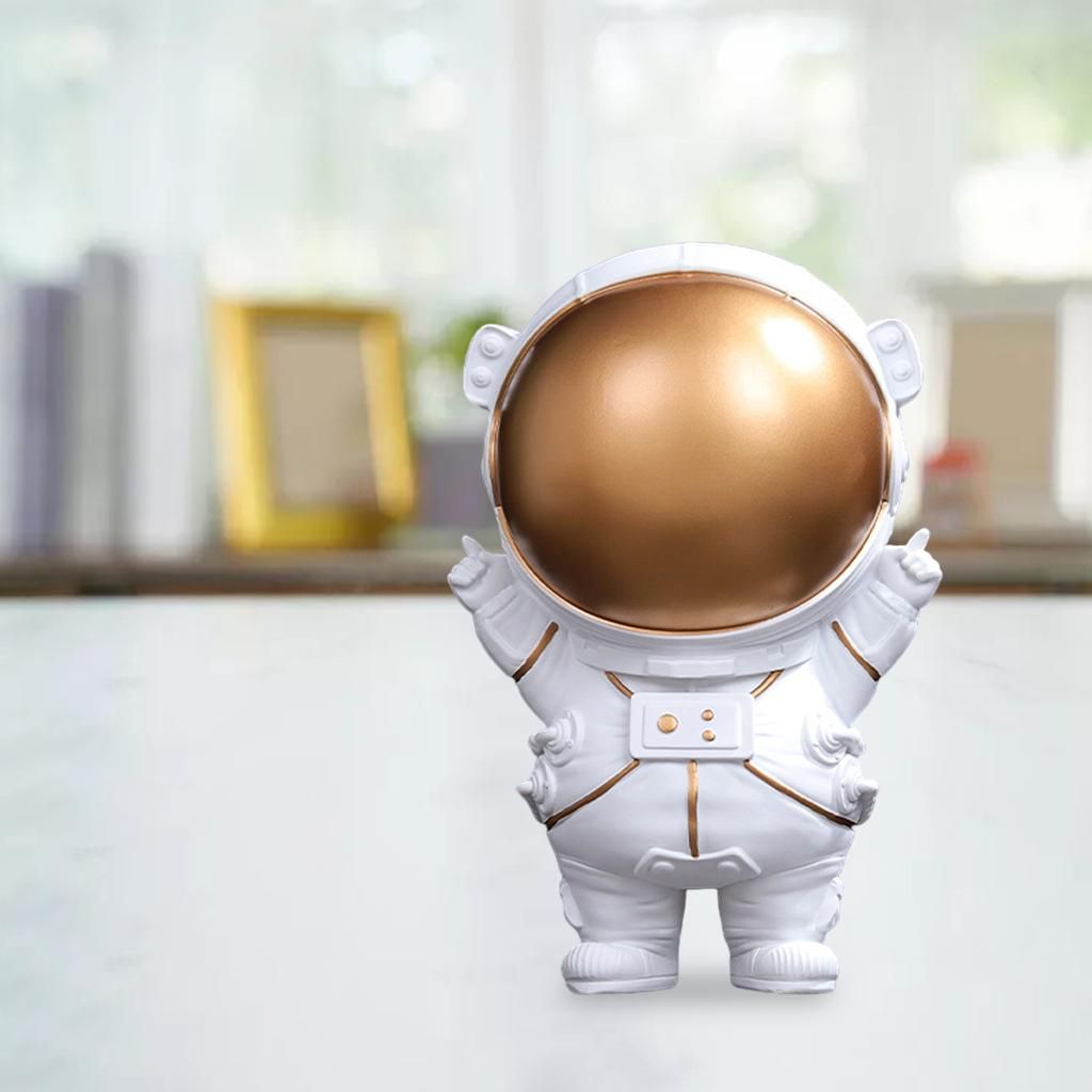 Premium Resin Astronaut Figurines Bar Nursery Bedroom Table Stand S