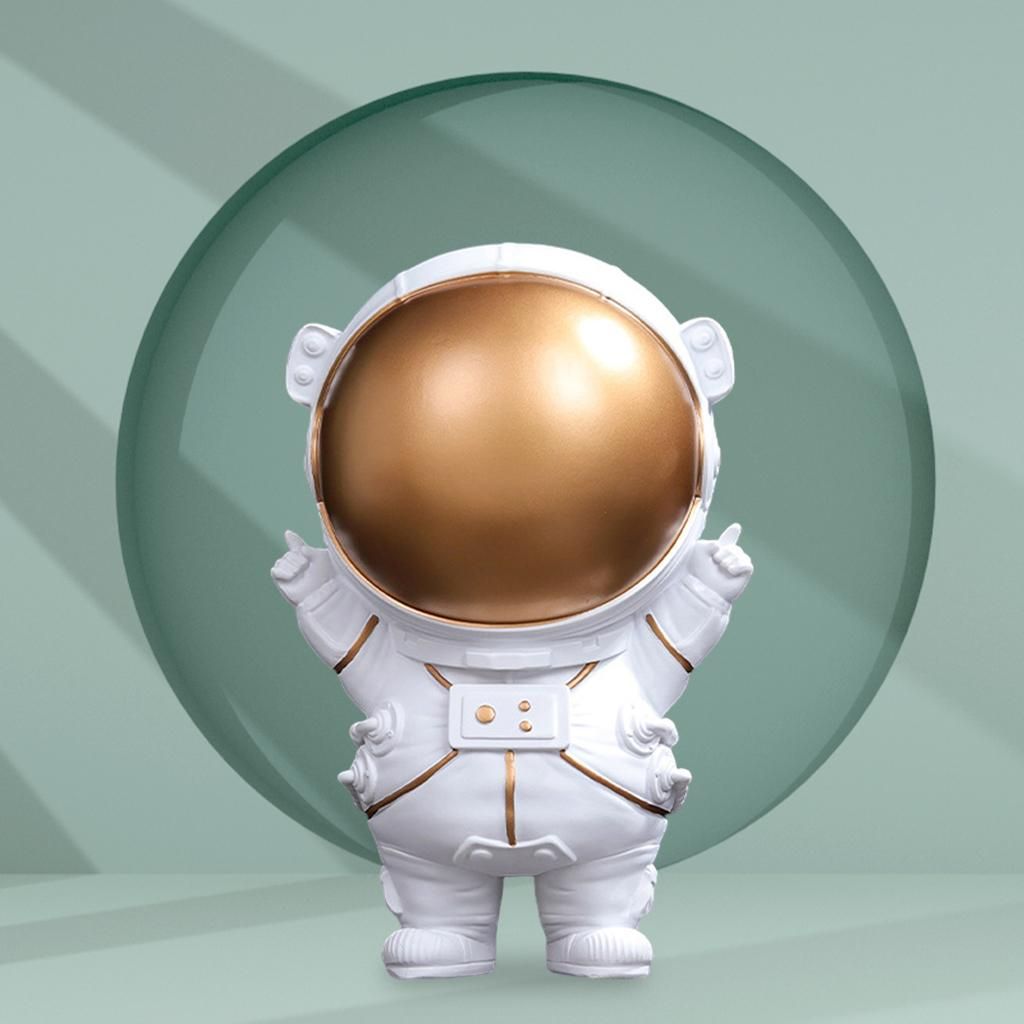 Premium Resin Astronaut Figurines Bar Nursery Bedroom Table Stand S