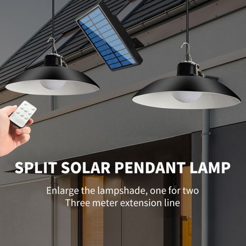 Double Head Solar Split Chandelier