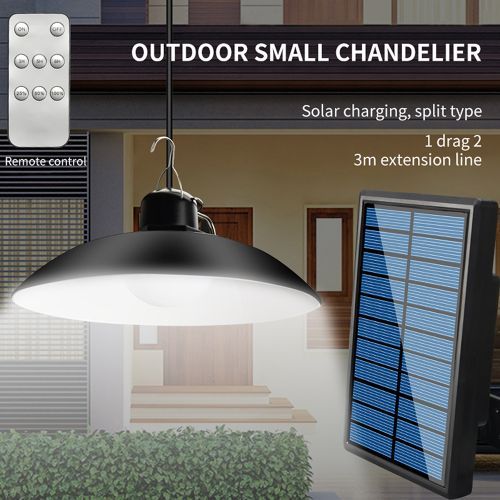Double Head Solar Split Chandelier