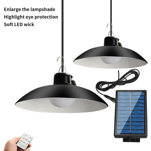 Double Head Solar Split Chandelier