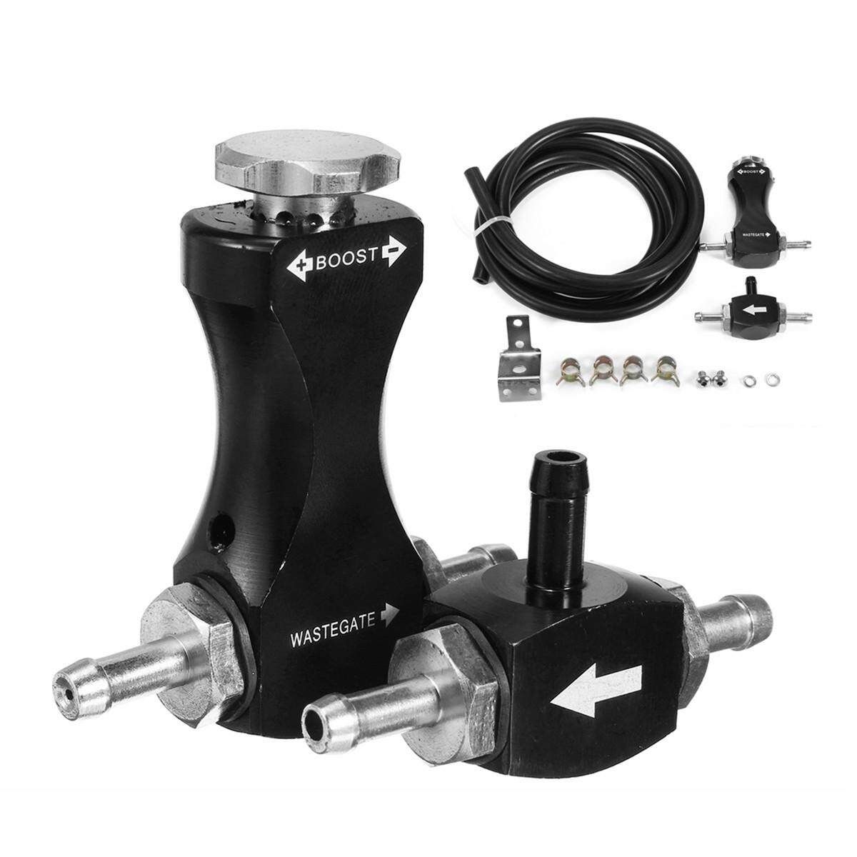 NEW MANUAL BOOST CONTROLLER MBC VALVE KIT FOR AUDI TT A3 A4 A6 1.8T S3 S4 TURBO Black Black (black)