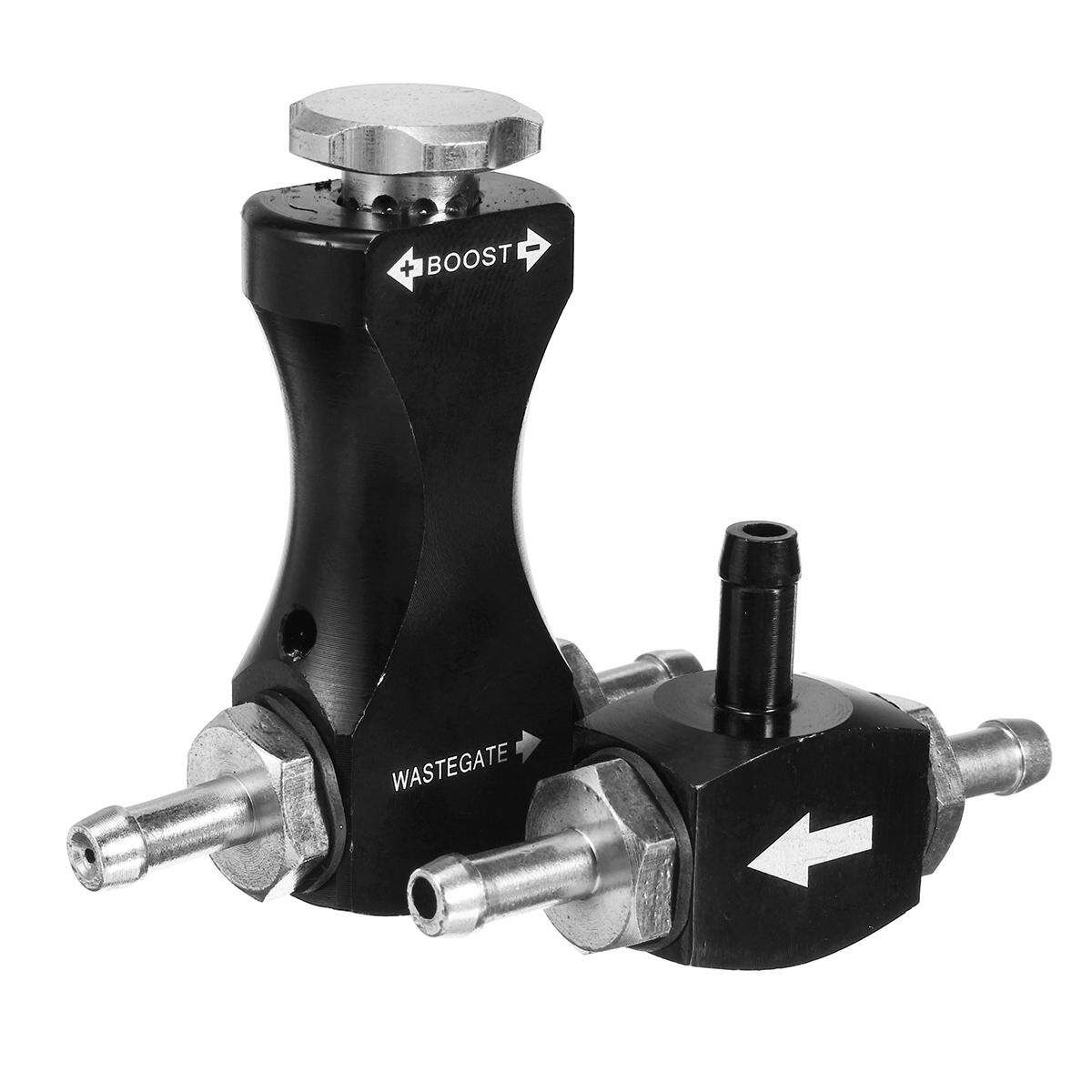 NEW MANUAL BOOST CONTROLLER MBC VALVE KIT FOR AUDI TT A3 A4 A6 1.8T S3 S4 TURBO Black Black (black)